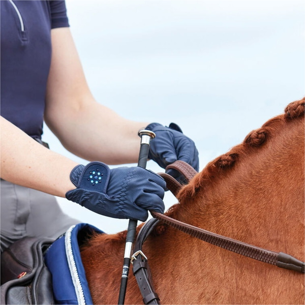 2025 Dublin Everyday Bling Riding Gloves 1022306 - Navy